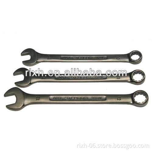 titanium combination wrench